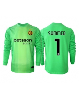 Billige Fotballdrakt Inter Milan Yann Sommer #1 Keeper Replika Tredjedrakt 2025-26 Langermet Billige Fotballdrakt Inter Milan Yann Sommer #1 Keeper Replika Tredjedrakt 2025-26 Langermet